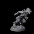Slimy Lizardfolk Zombie D Miniature for Dungeons and Dragons, Pathfinder or other TTRPGs