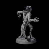 Slimy Lizardfolk Zombie E Miniature for Dungeons and Dragons, Pathfinder or other TTRPGs