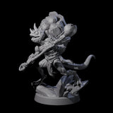 Slimy Troglodyte Cultist A Miniature for Dungeons and Dragons, Pathfinder or other TTRPGs