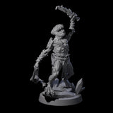 Slimy Troglodyte Cultist B Miniature for Dungeons and Dragons, Pathfinder or other TTRPGs