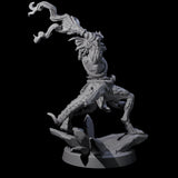 Slimy Troglodyte Cultist C Miniature for Dungeons and Dragons, Pathfinder or other TTRPGs