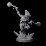 Slimy Troglodyte Cultist D Miniature for Dungeons and Dragons, Pathfinder or other TTRPGs
