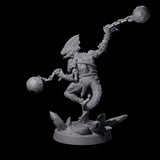 Slimy Troglodyte Cultist D Miniature for Dungeons and Dragons, Pathfinder or other TTRPGs