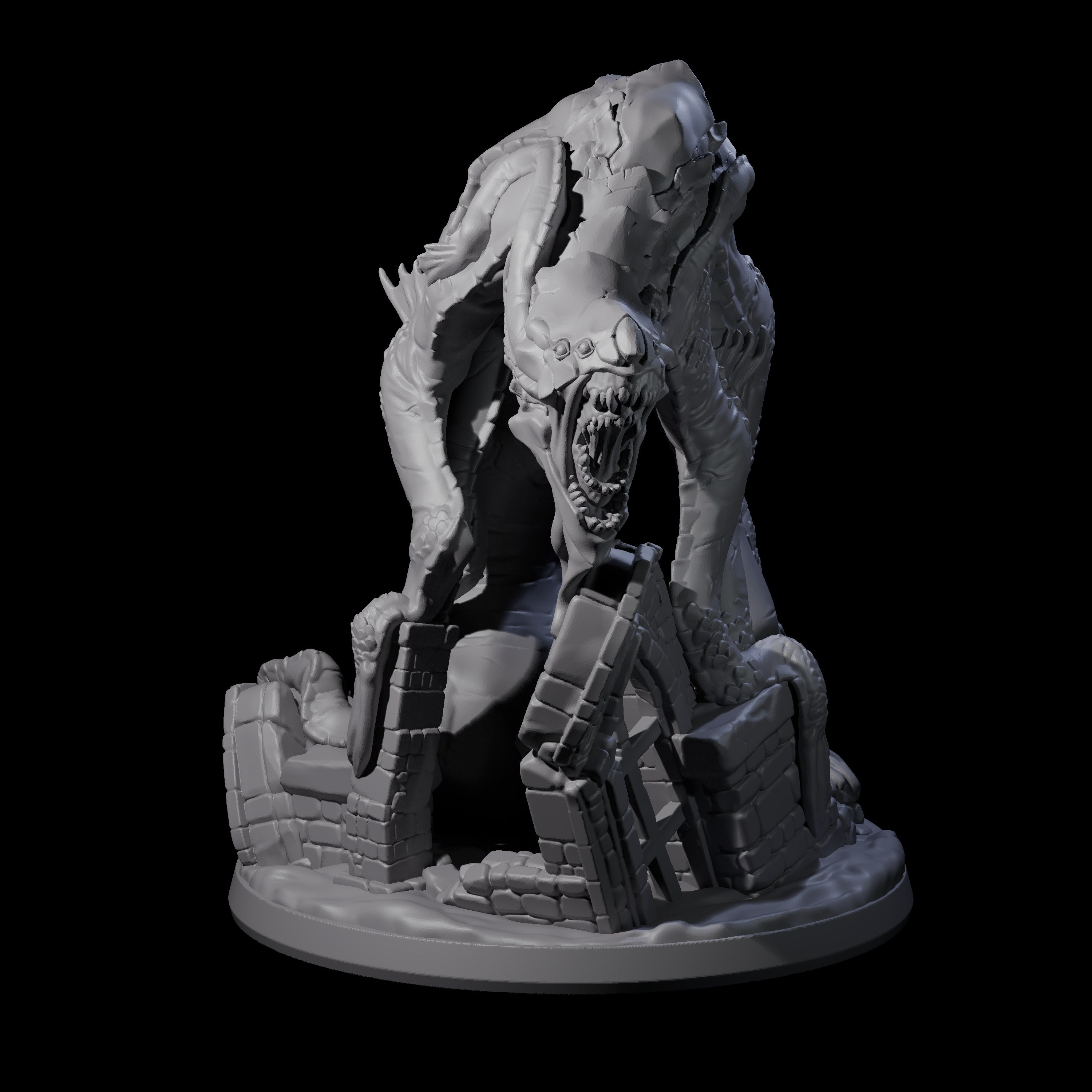 Slinking Aboleth Miniature for Dungeons and Dragons, Pathfinder or other TTRPGs