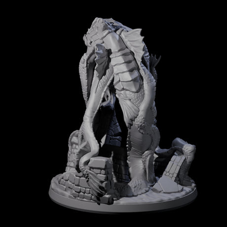 Slinking Aboleth Miniature for Dungeons and Dragons, Pathfinder or other TTRPGs