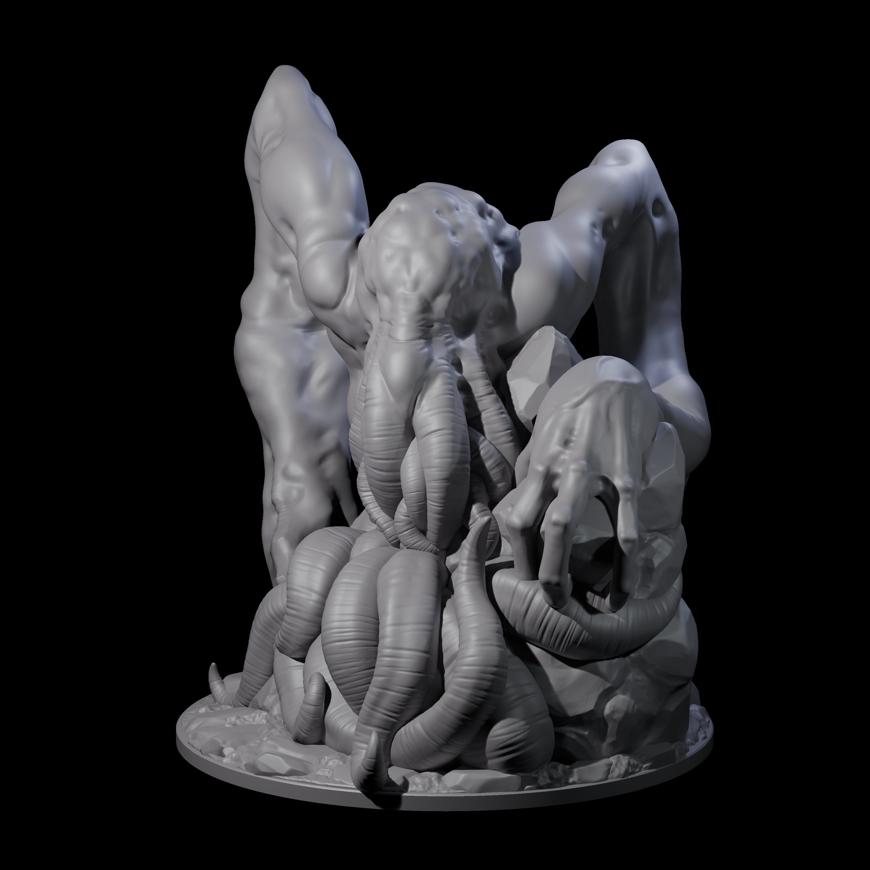 Slithering Cthulhu Aberration Miniature for Dungeons and Dragons, Pathfinder or other TTRPGs