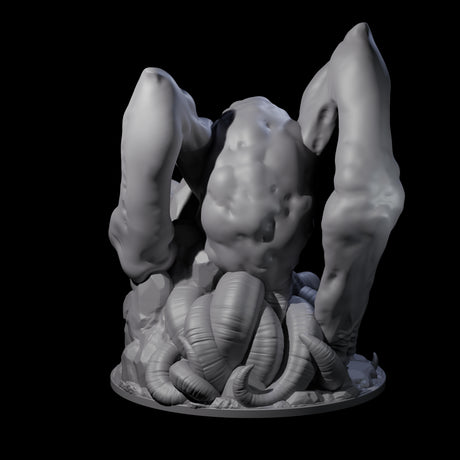 Slithering Cthulhu Aberration Miniature for Dungeons and Dragons, Pathfinder or other TTRPGs