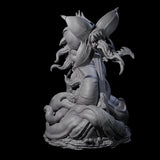 Slithering Devourer Miniature for Dungeons and Dragons, Pathfinder or other TTRPGs