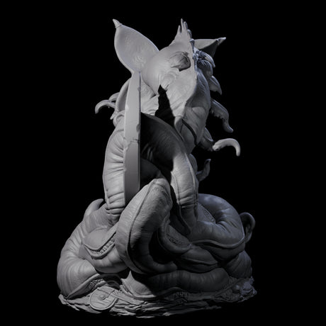 Slithering Devourer Miniature for Dungeons and Dragons, Pathfinder or other TTRPGs