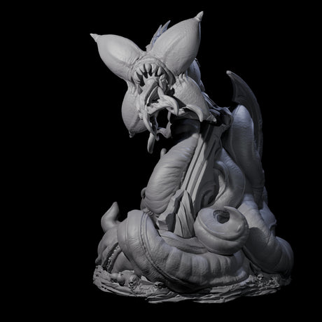 Slithering Devourer Miniature for Dungeons and Dragons, Pathfinder or other TTRPGs