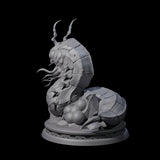 Slivering Carrion Crawler Miniature for Dungeons and Dragons, Pathfinder or other TTRPGs