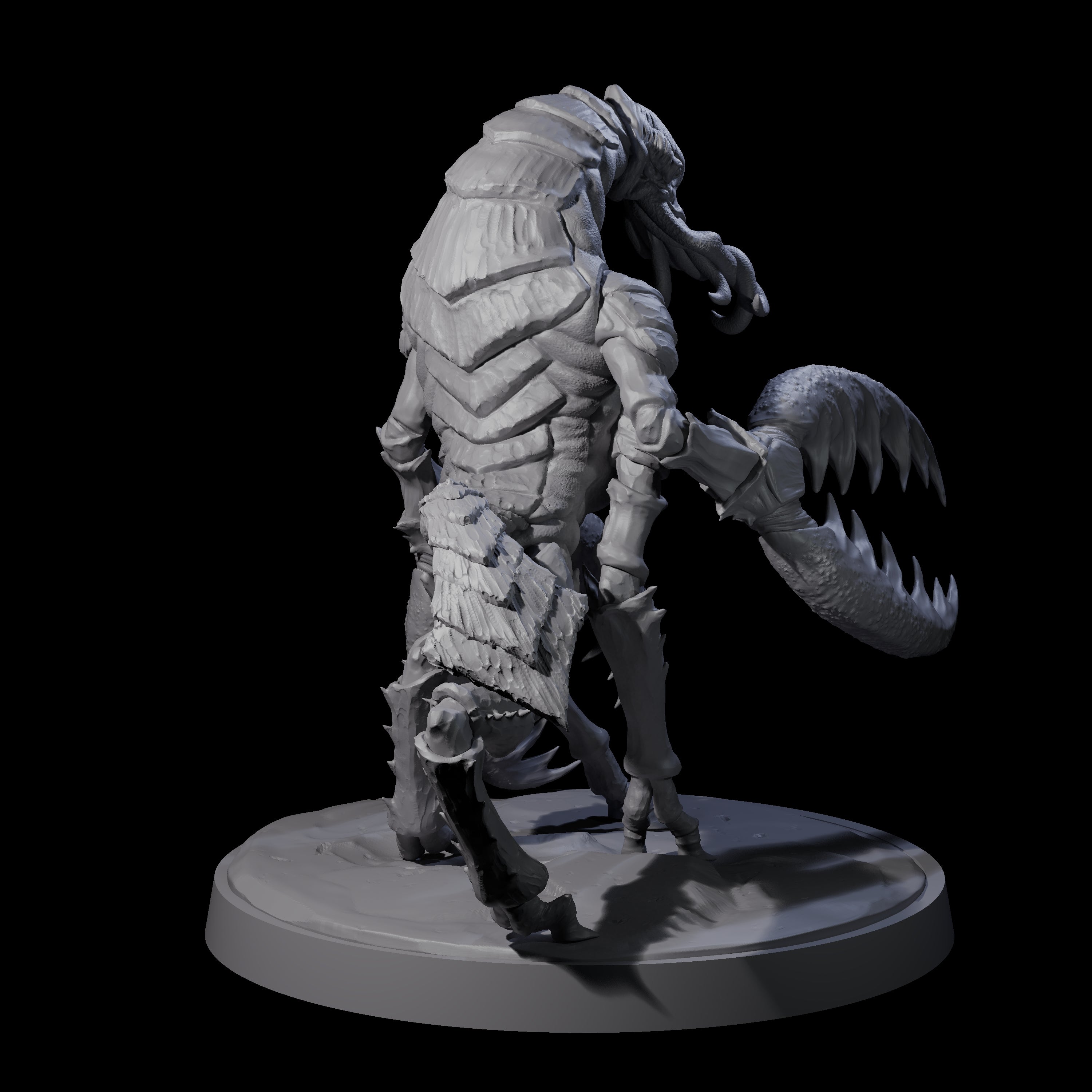 Slobbering Chuul C Miniature for Dungeons and Dragons, Pathfinder or other TTRPGs