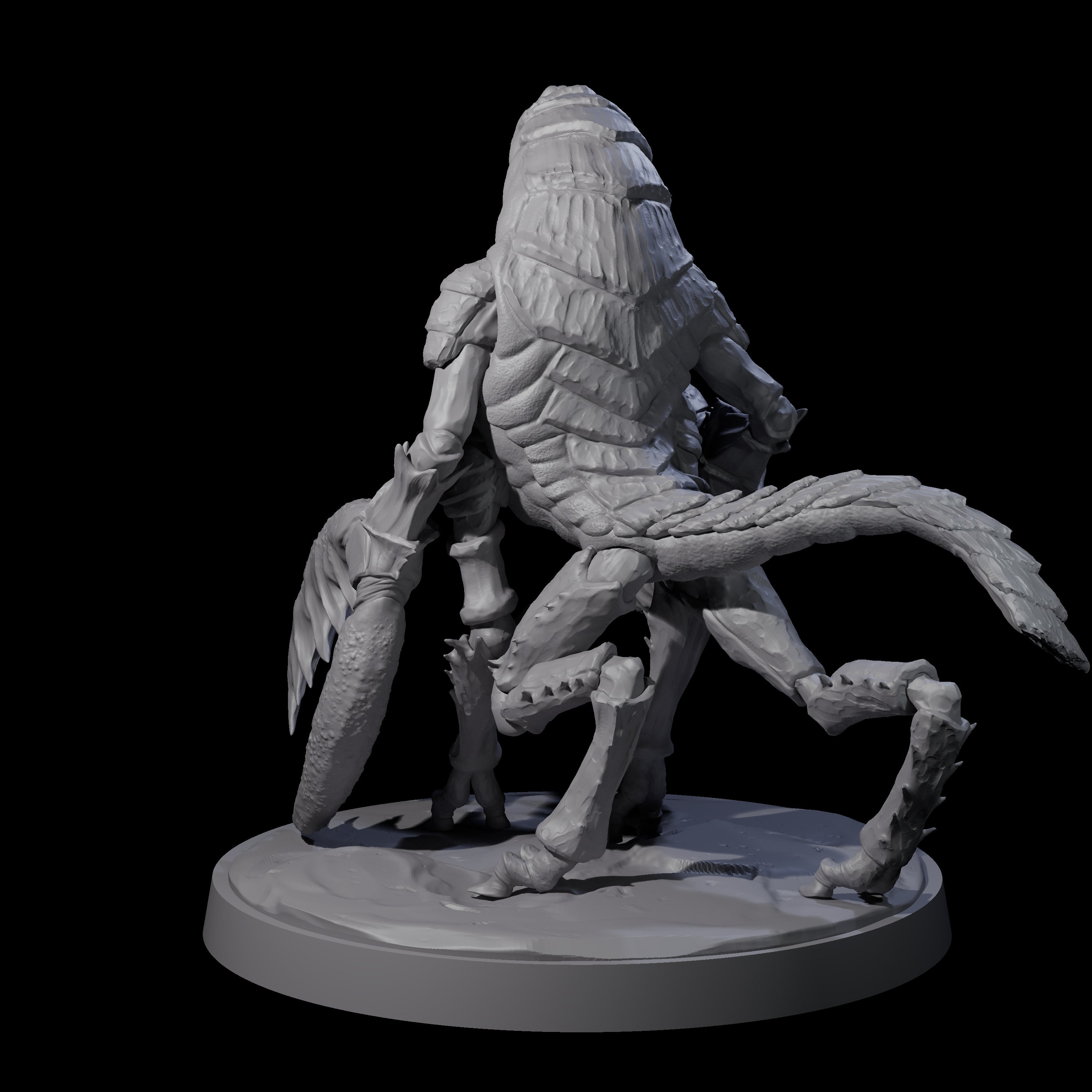 Slobbering Chuul C Miniature for Dungeons and Dragons, Pathfinder or other TTRPGs