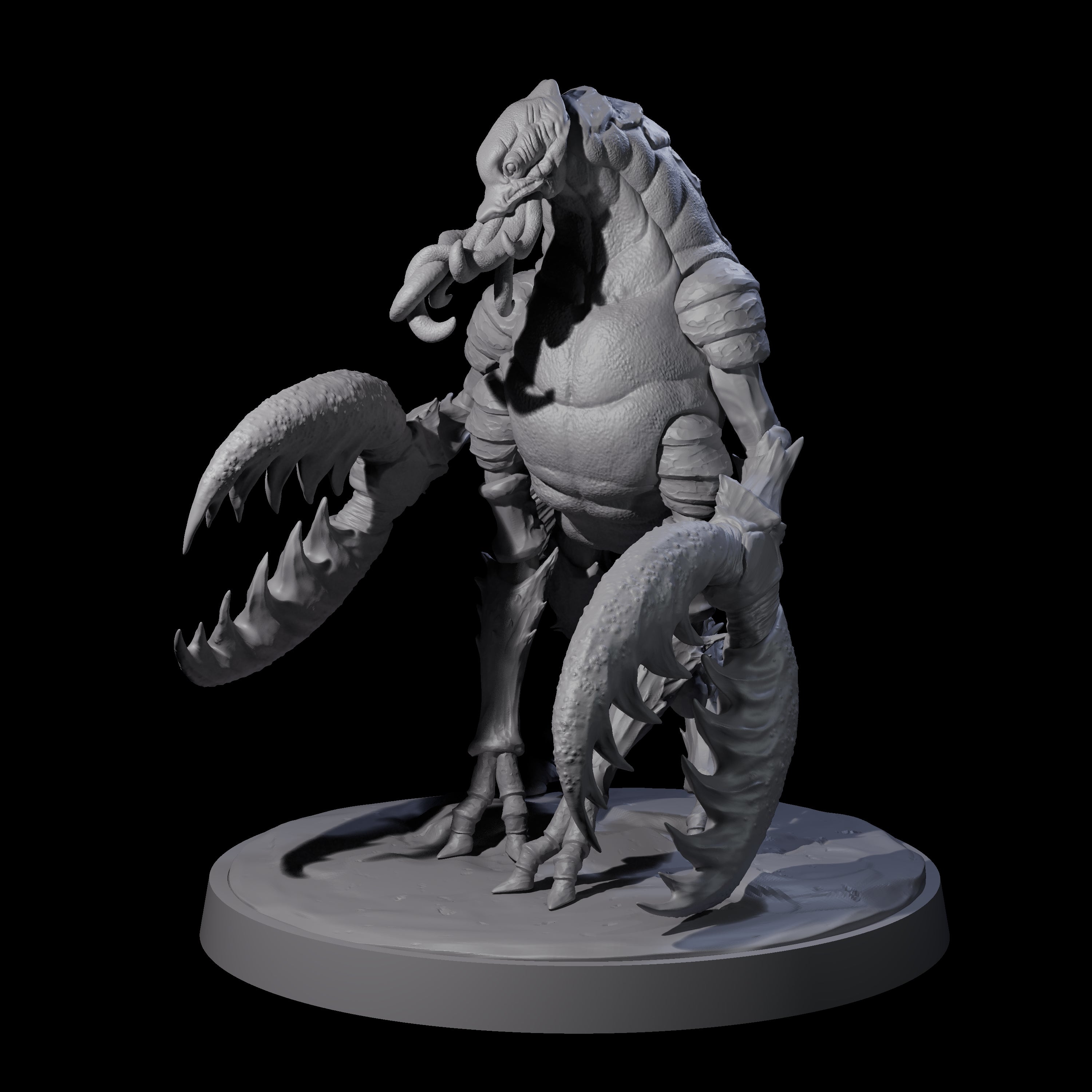 Slobbering Chuul C Miniature for Dungeons and Dragons, Pathfinder or other TTRPGs