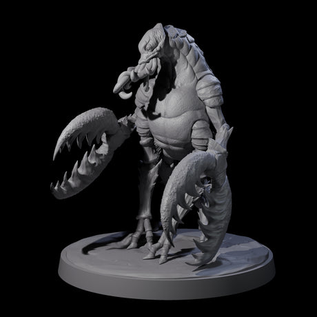 Slobbering Chuul C Miniature for Dungeons and Dragons, Pathfinder or other TTRPGs