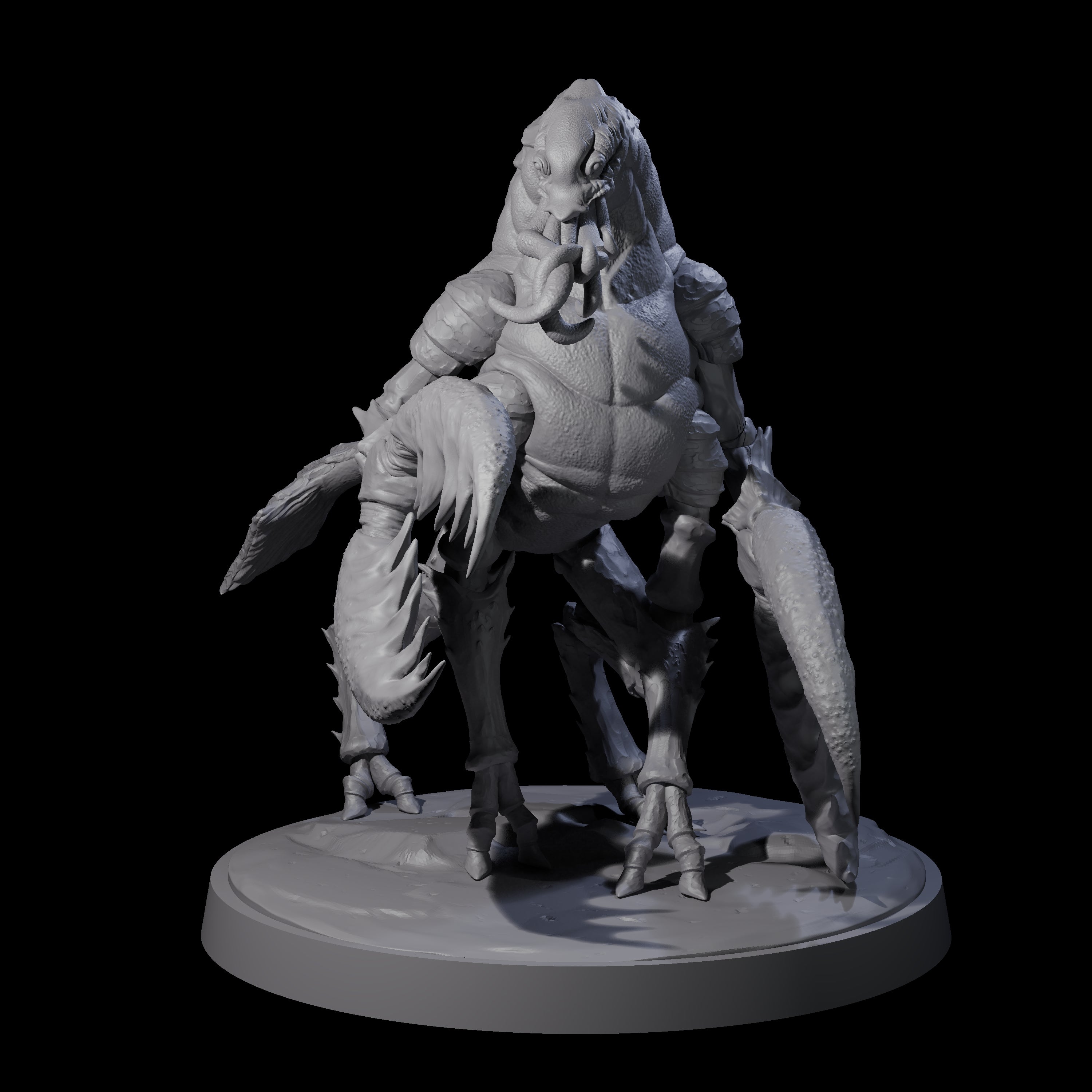 Slobbering Chuul C Miniature for Dungeons and Dragons, Pathfinder or other TTRPGs