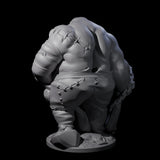 Slopping Zombie Butcher Miniature for Dungeons and Dragons, Pathfinder or other TTRPGs
