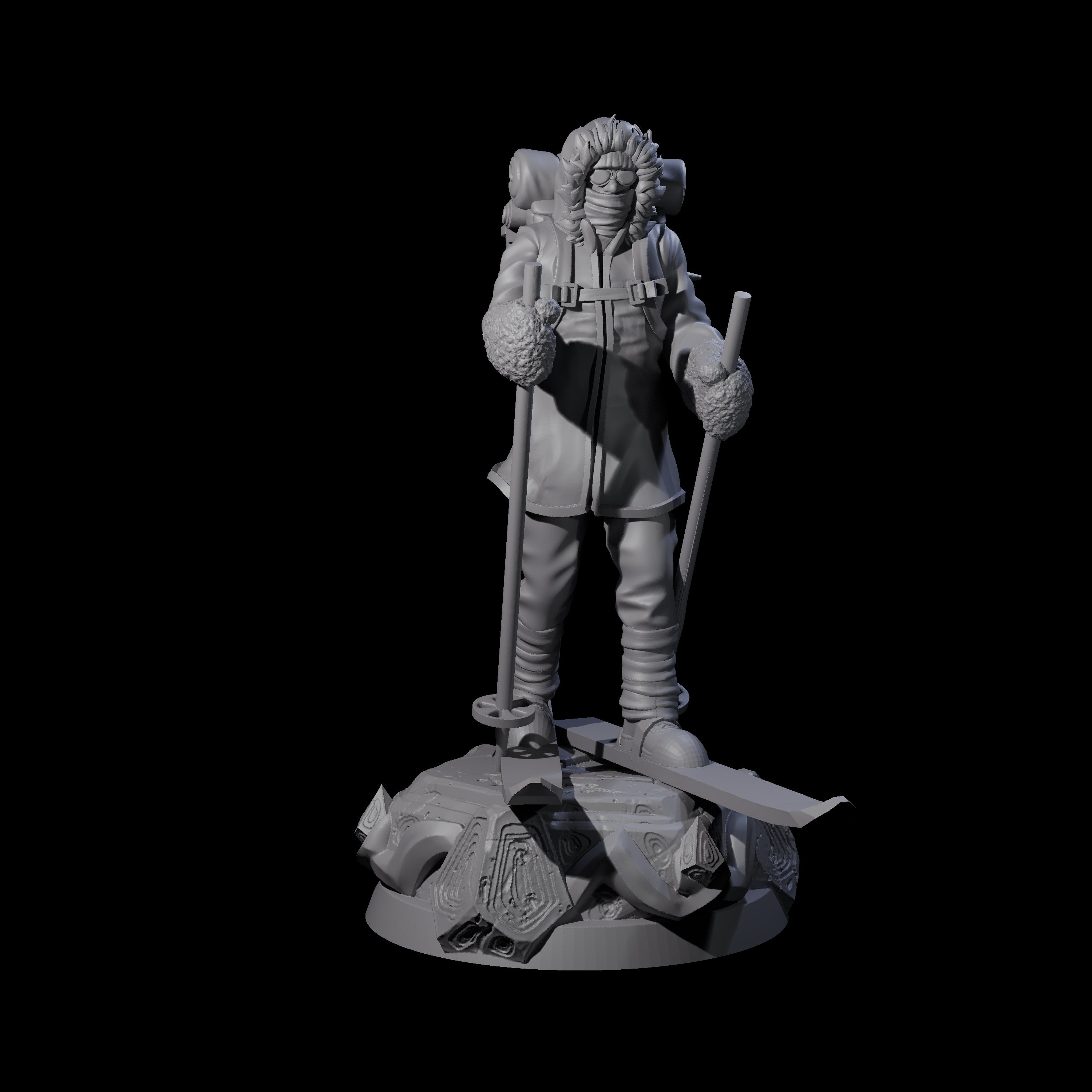 Slow Going Human Investigator Miniature for Dungeons and Dragons, Pathfinder or other TTRPGs