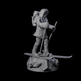 Slow Going Human Investigator Miniature for Dungeons and Dragons, Pathfinder or other TTRPGs