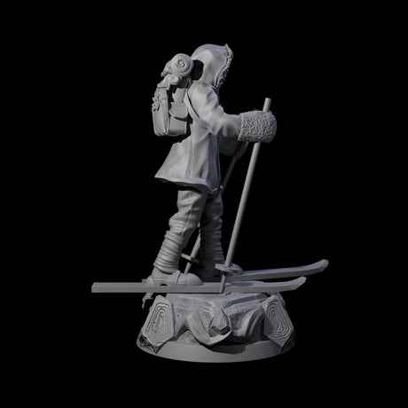 Slow Going Human Investigator Miniature for Dungeons and Dragons, Pathfinder or other TTRPGs