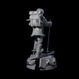 Slow Going Human Investigator Miniature for Dungeons and Dragons, Pathfinder or other TTRPGs