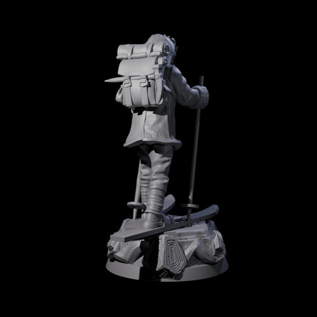 Slow Going Human Investigator Miniature for Dungeons and Dragons, Pathfinder or other TTRPGs
