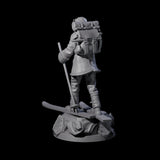 Slow Going Human Investigator Miniature for Dungeons and Dragons, Pathfinder or other TTRPGs