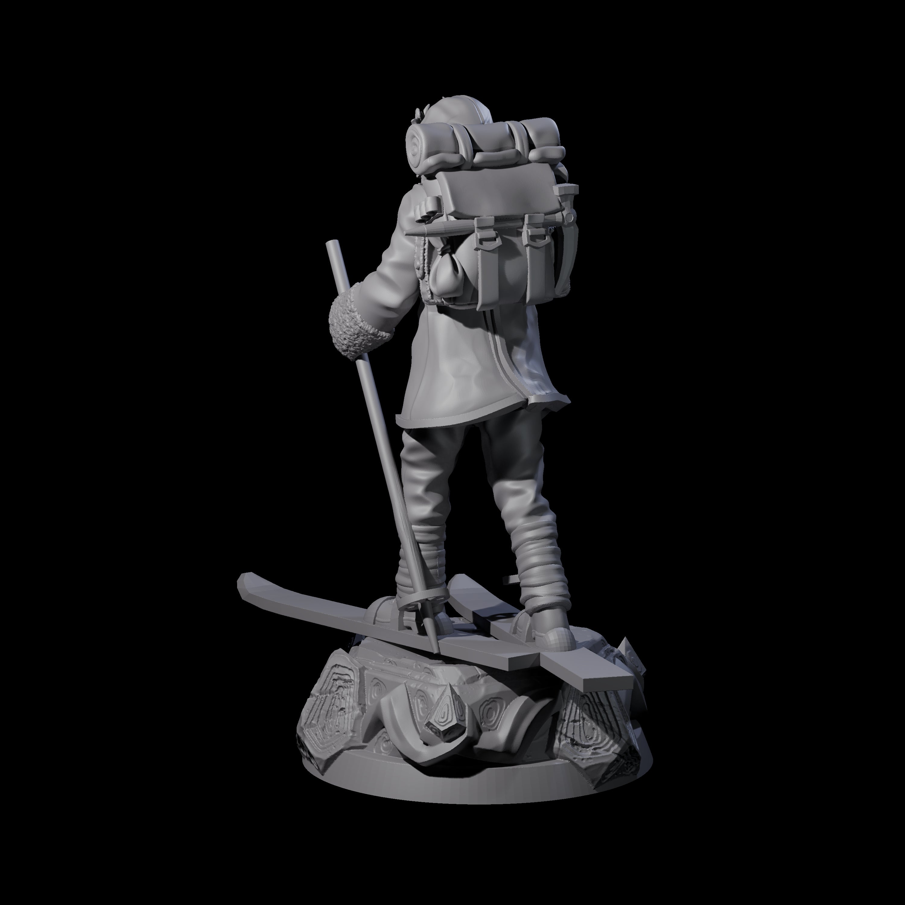 Slow Going Human Investigator Miniature for Dungeons and Dragons, Pathfinder or other TTRPGs