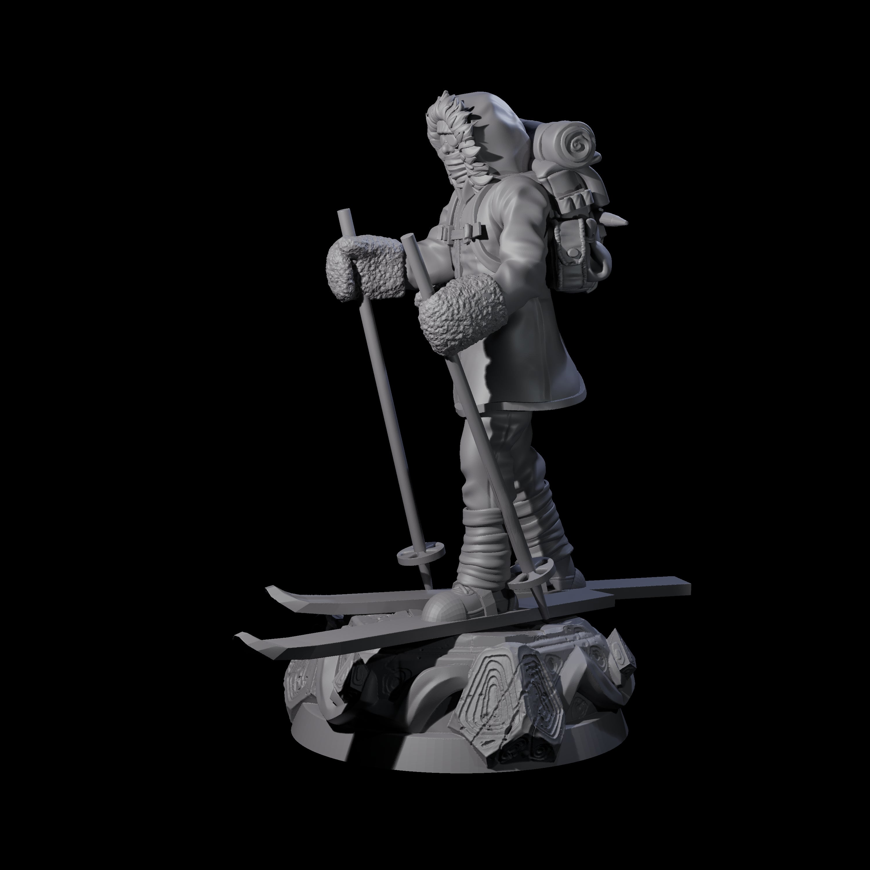 Slow Going Human Investigator Miniature for Dungeons and Dragons, Pathfinder or other TTRPGs