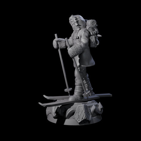 Slow Going Human Investigator Miniature for Dungeons and Dragons, Pathfinder or other TTRPGs