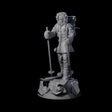 Slow Going Human Investigator Miniature for Dungeons and Dragons, Pathfinder or other TTRPGs