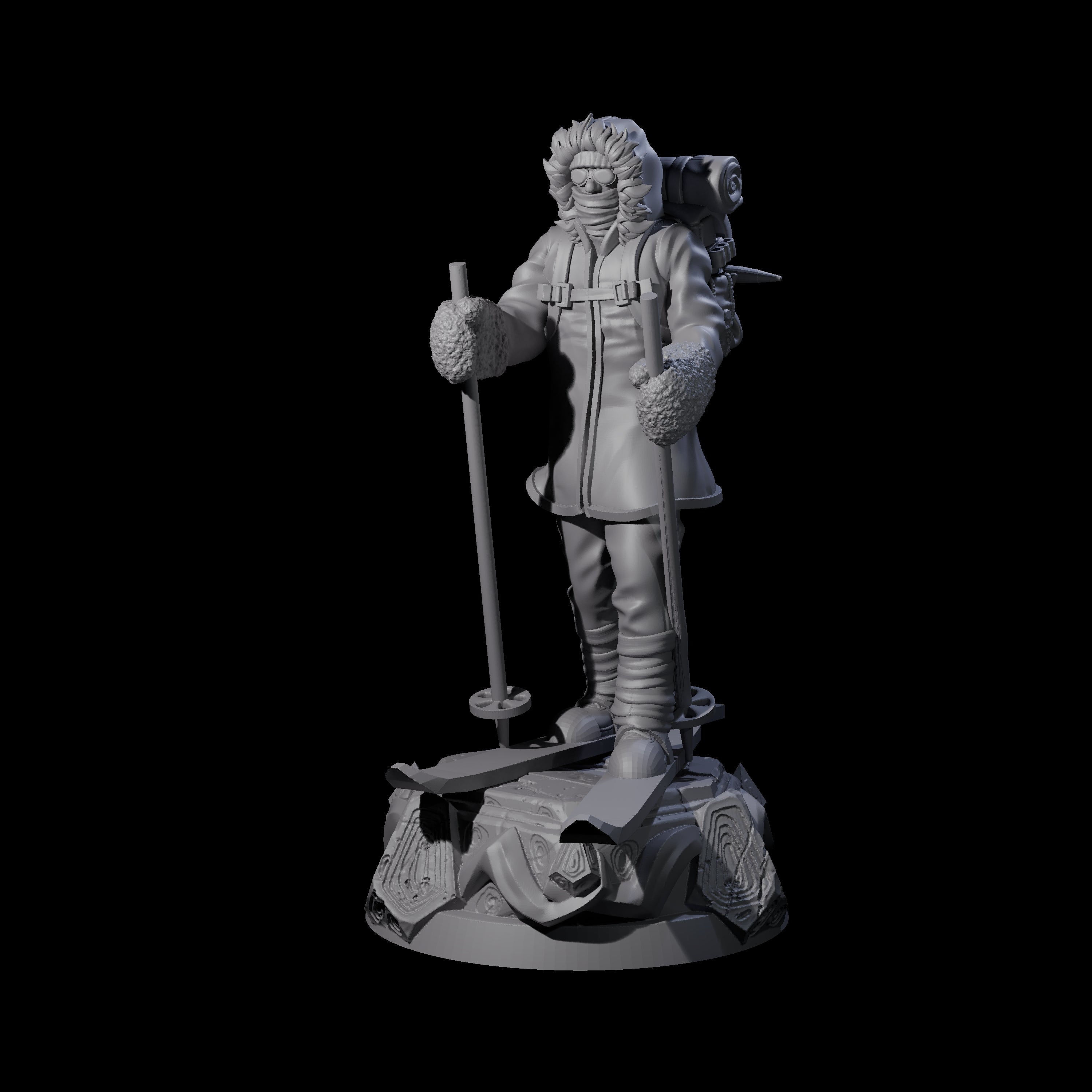 Slow Going Human Investigator Miniature for Dungeons and Dragons, Pathfinder or other TTRPGs