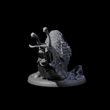 Sluggish Giant Snail A Miniature for Dungeons and Dragons, Pathfinder or other TTRPGs