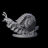 Sluggish Giant Snail A Miniature for Dungeons and Dragons, Pathfinder or other TTRPGs