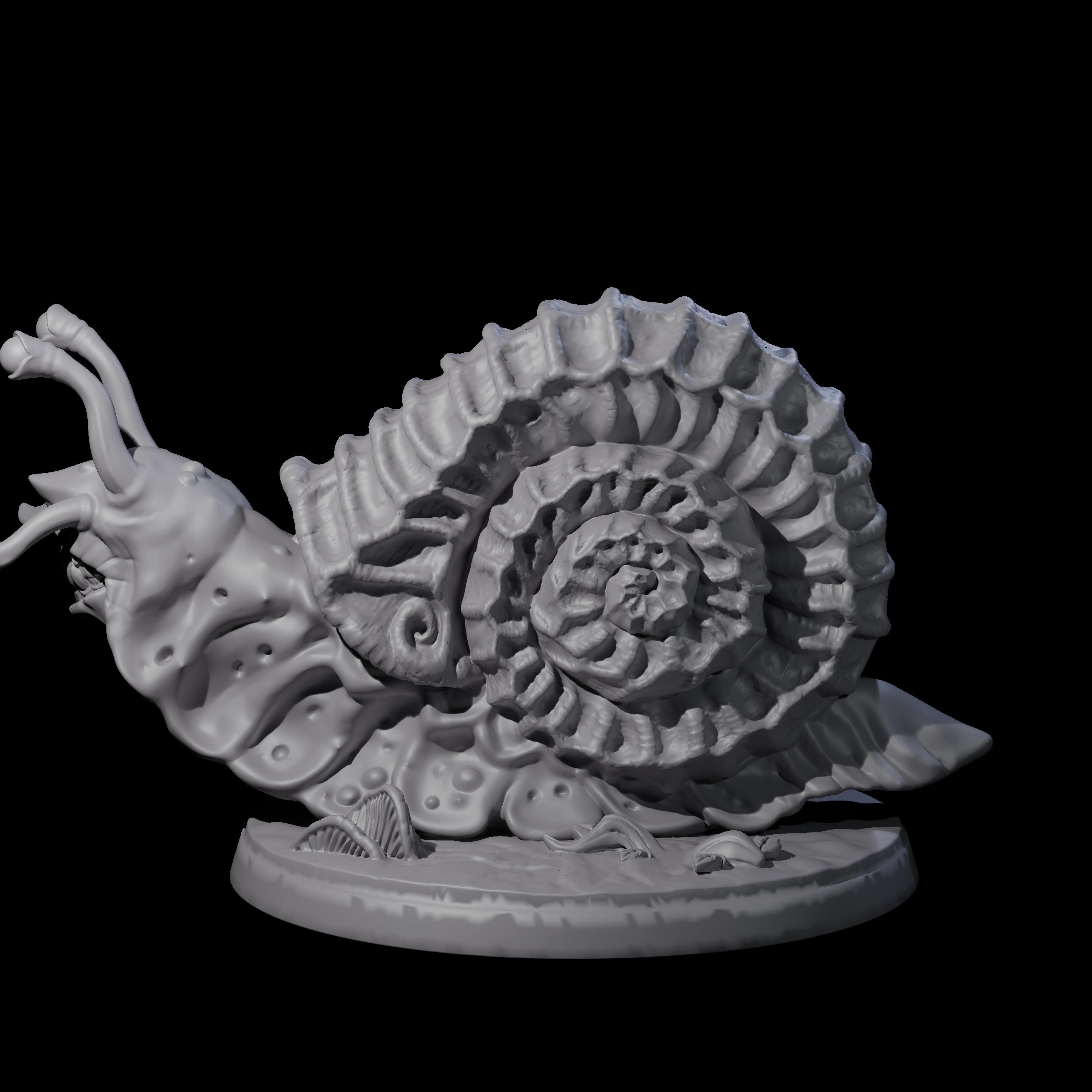 Sluggish Giant Snail B Miniature for Dungeons and Dragons, Pathfinder or other TTRPGs