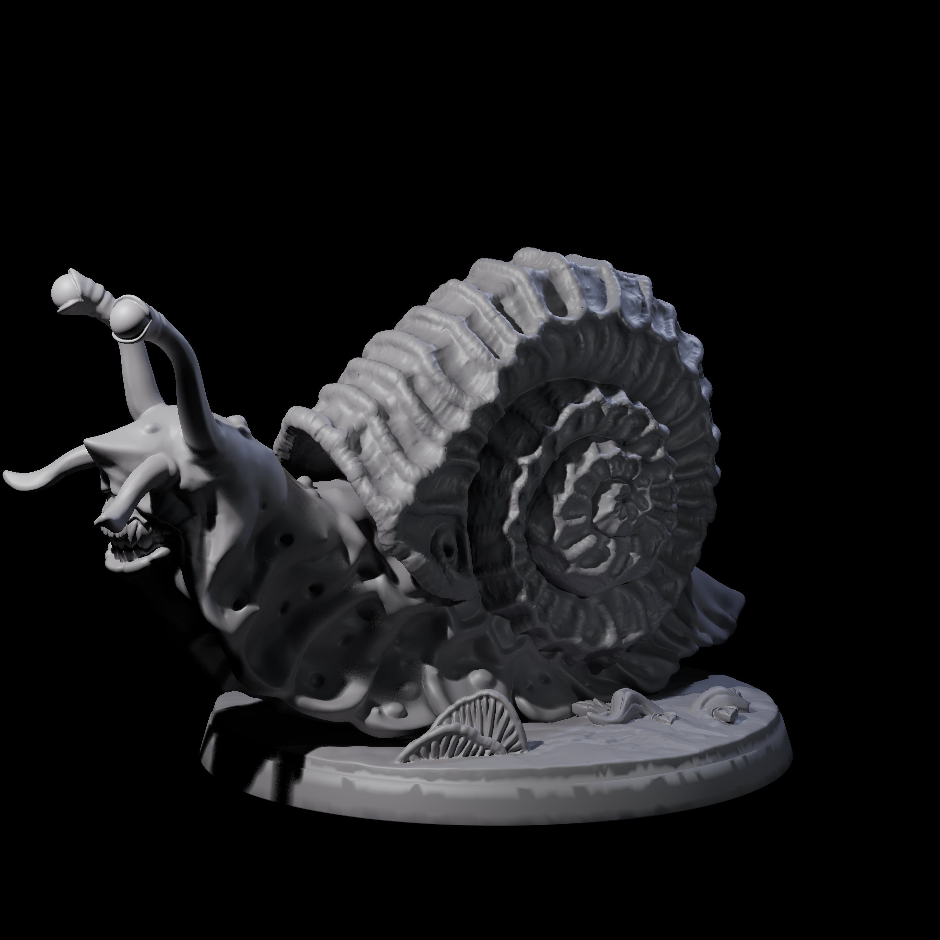 Sluggish Giant Snail B Miniature for Dungeons and Dragons, Pathfinder or other TTRPGs