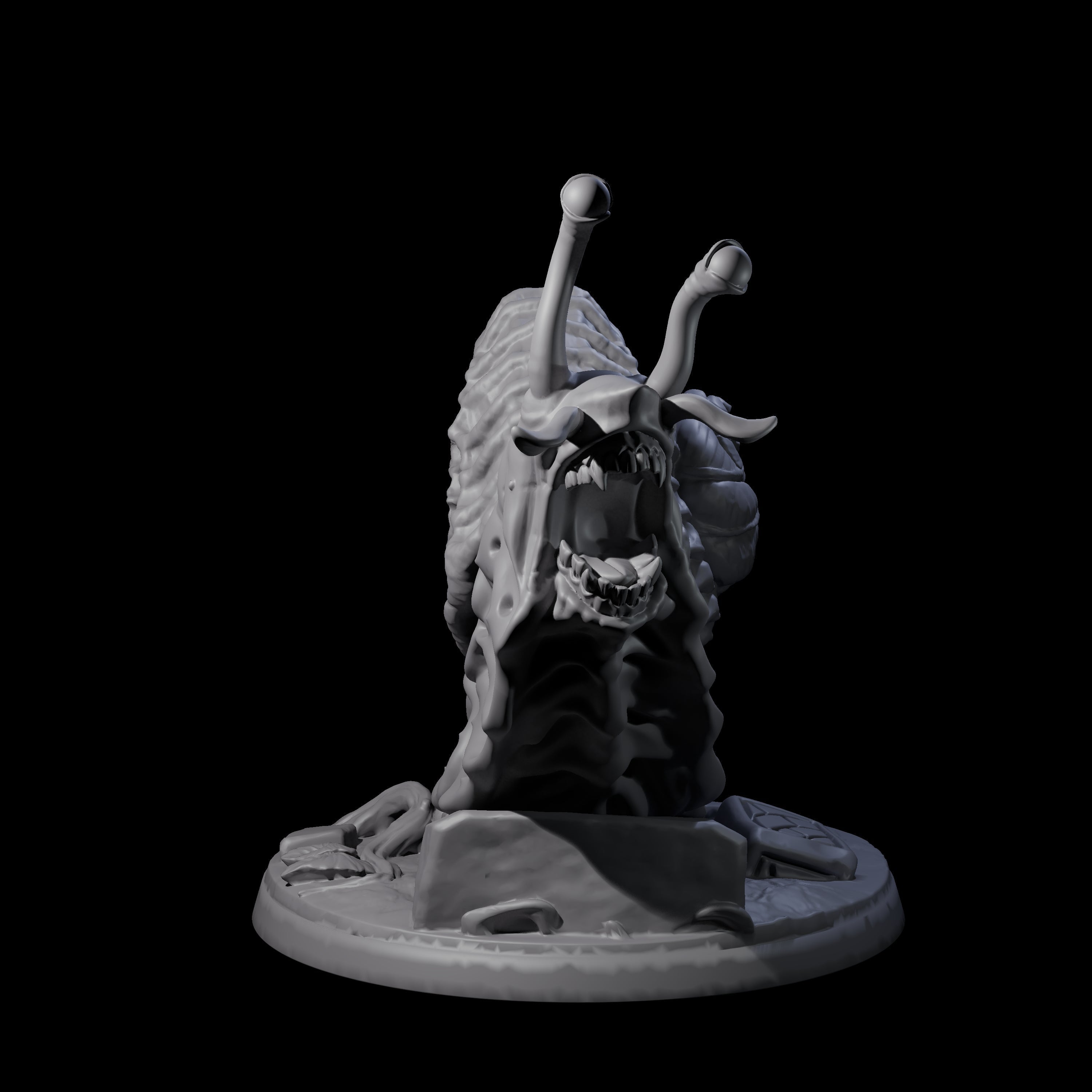 Sluggish Giant Snail C Miniature for Dungeons and Dragons, Pathfinder or other TTRPGs