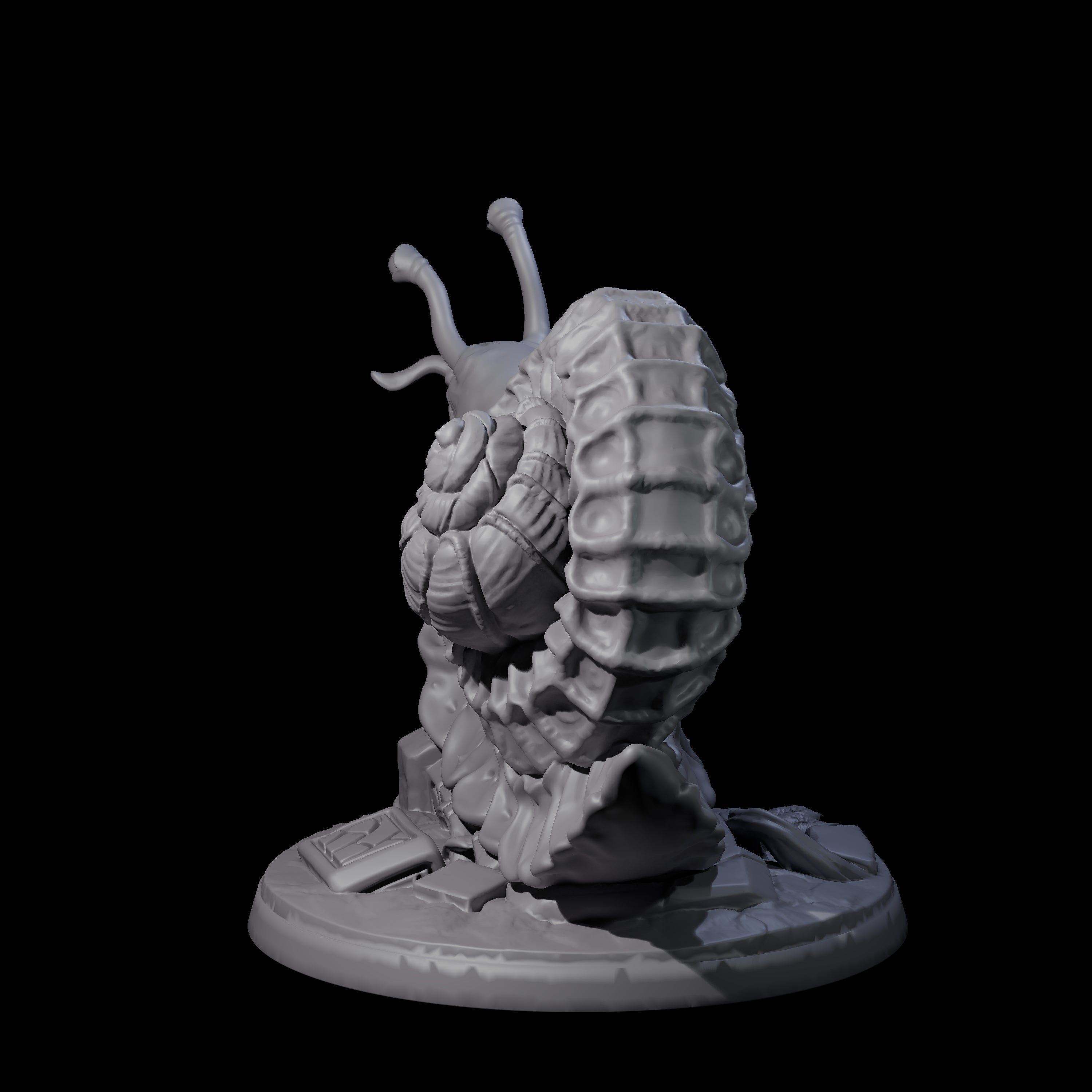 Sluggish Giant Snail C Miniature for Dungeons and Dragons, Pathfinder or other TTRPGs