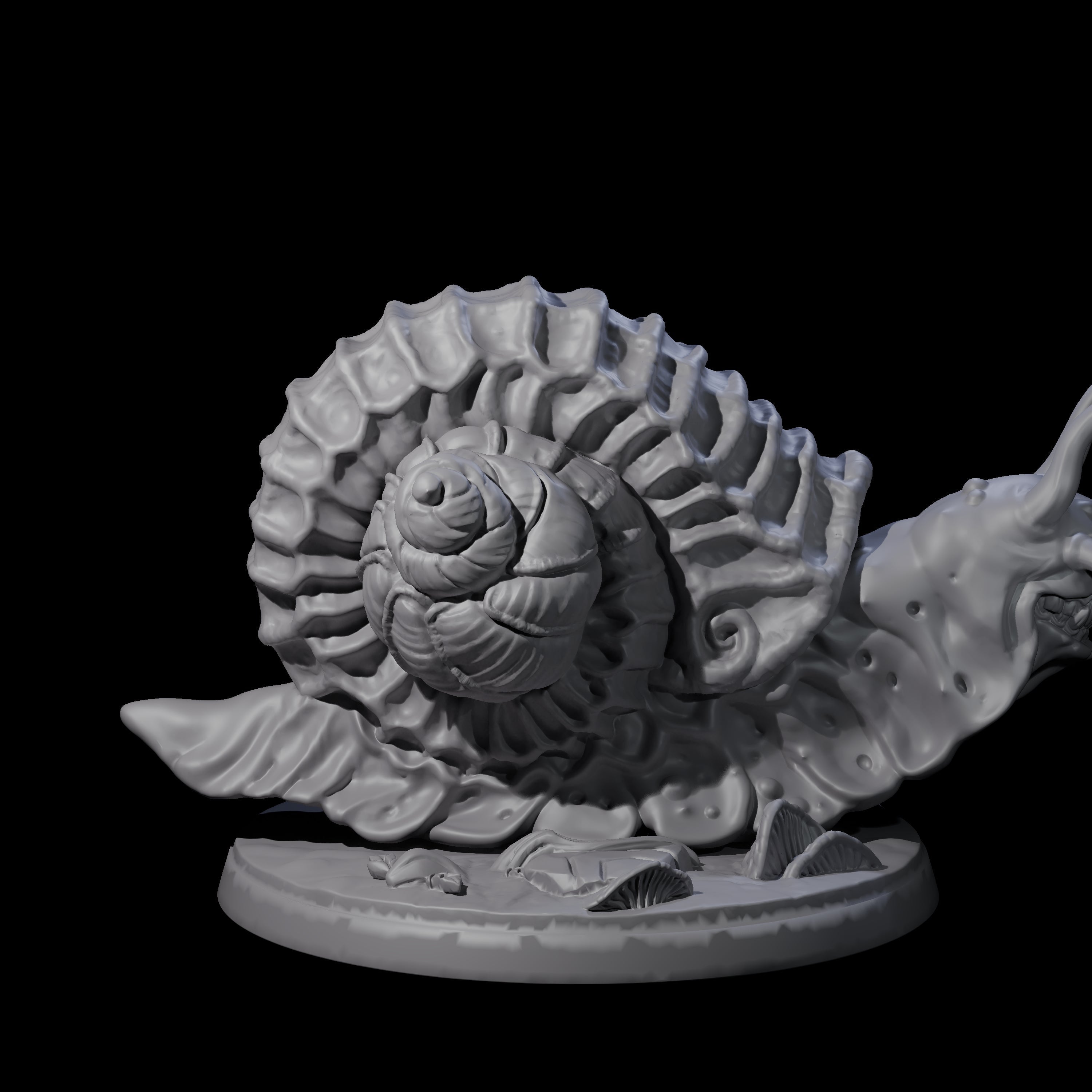 Sluggish Giant Snail D Miniature for Dungeons and Dragons, Pathfinder or other TTRPGs