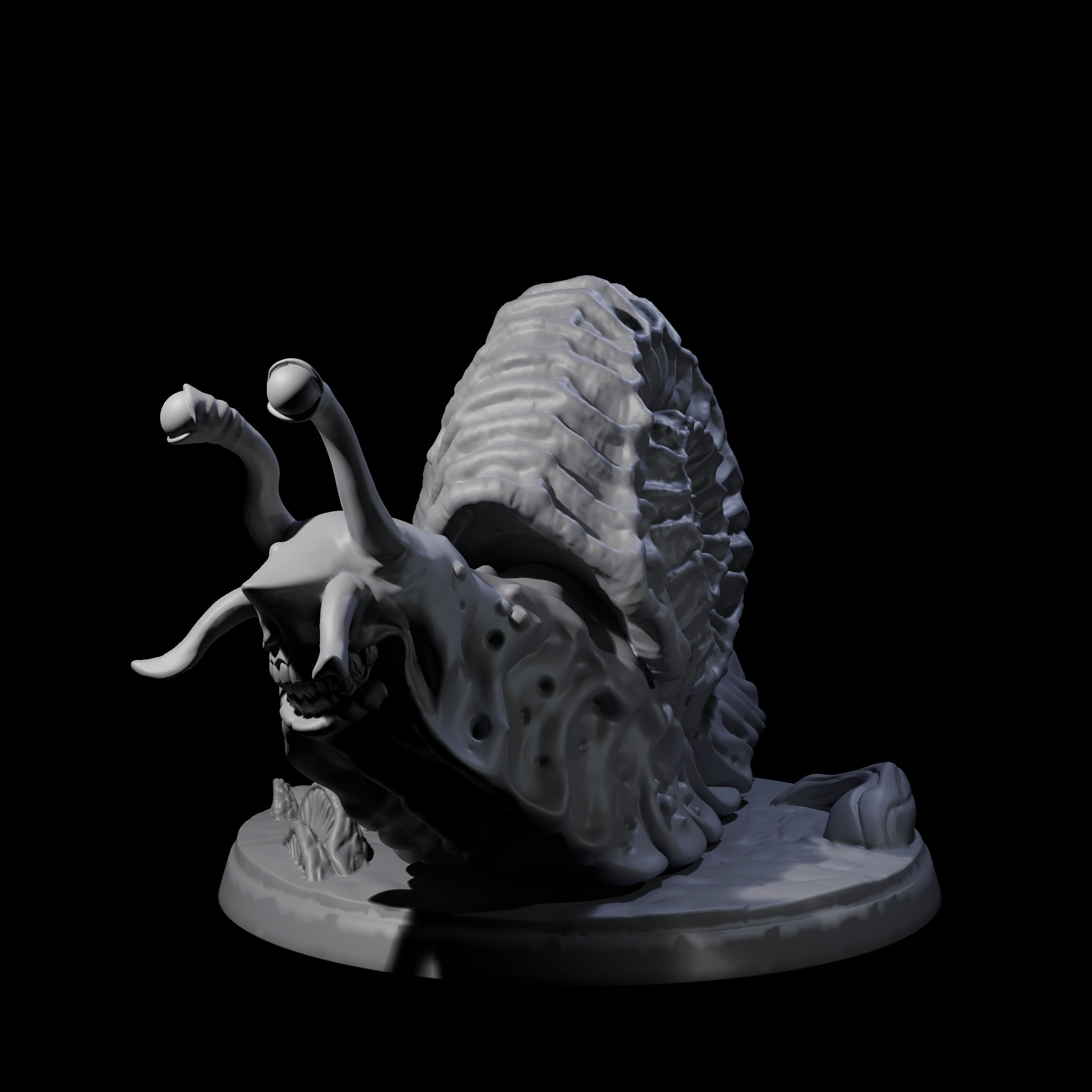 Sluggish Giant Snail D Miniature for Dungeons and Dragons, Pathfinder or other TTRPGs