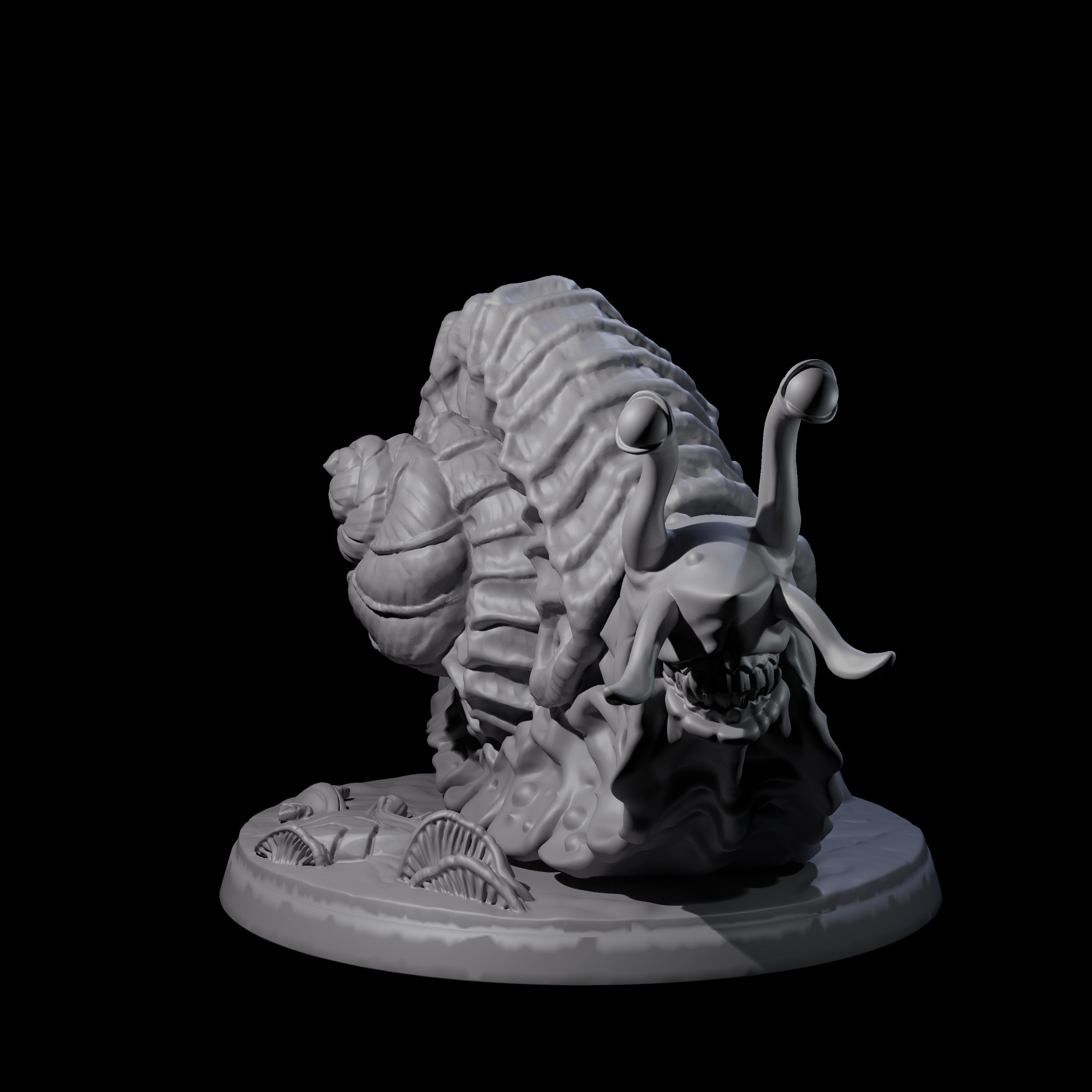 Sluggish Giant Snail D Miniature for Dungeons and Dragons, Pathfinder or other TTRPGs