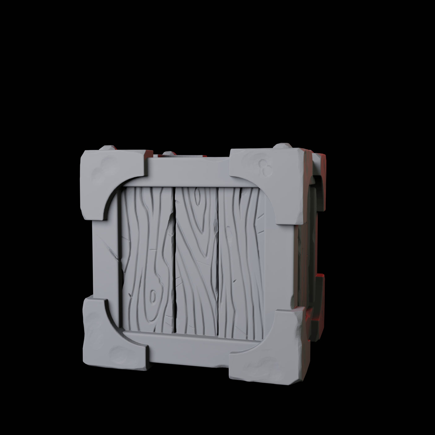 Small Crate Miniature for Dungeons and Dragons, Pathfinder or other TTRPGs