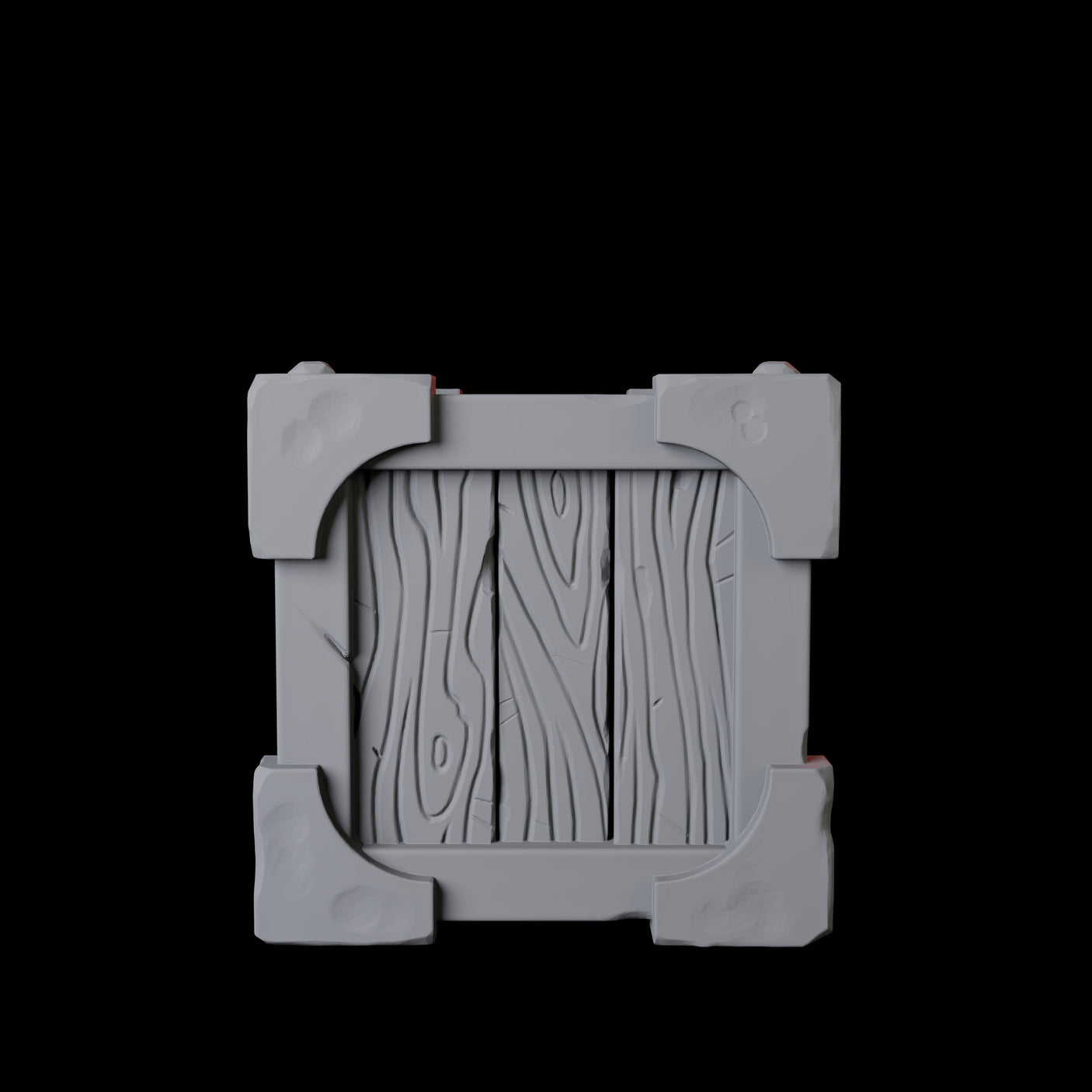 Small Crate Miniature for Dungeons and Dragons, Pathfinder or other TTRPGs
