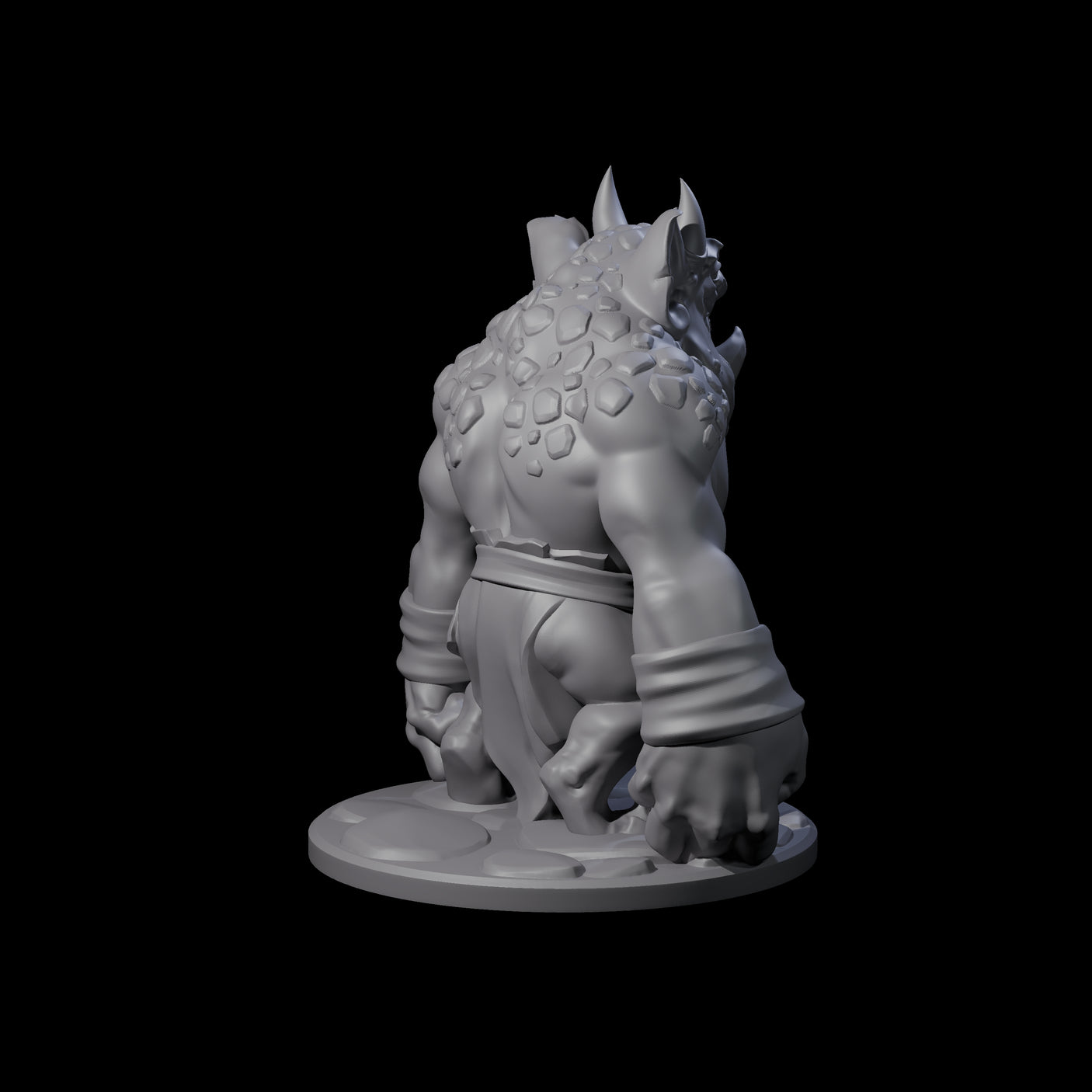 Small Guard Imp Fiend A Miniature for Dungeons and Dragons, Pathfinder or other TTRPGs