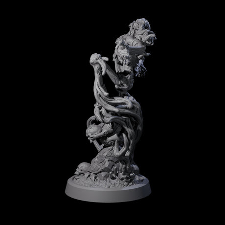Small Owl-like Kenku Shaman A Miniature for Dungeons and Dragons, Pathfinder or other TTRPGs