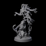 Small Owl-like Kenku Shaman A Miniature for Dungeons and Dragons, Pathfinder or other TTRPGs