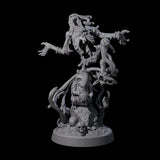 Small Owl-like Kenku Shaman A Miniature for Dungeons and Dragons, Pathfinder or other TTRPGs