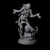 Small Owl-like Kenku Shaman A Miniature for Dungeons and Dragons, Pathfinder or other TTRPGs