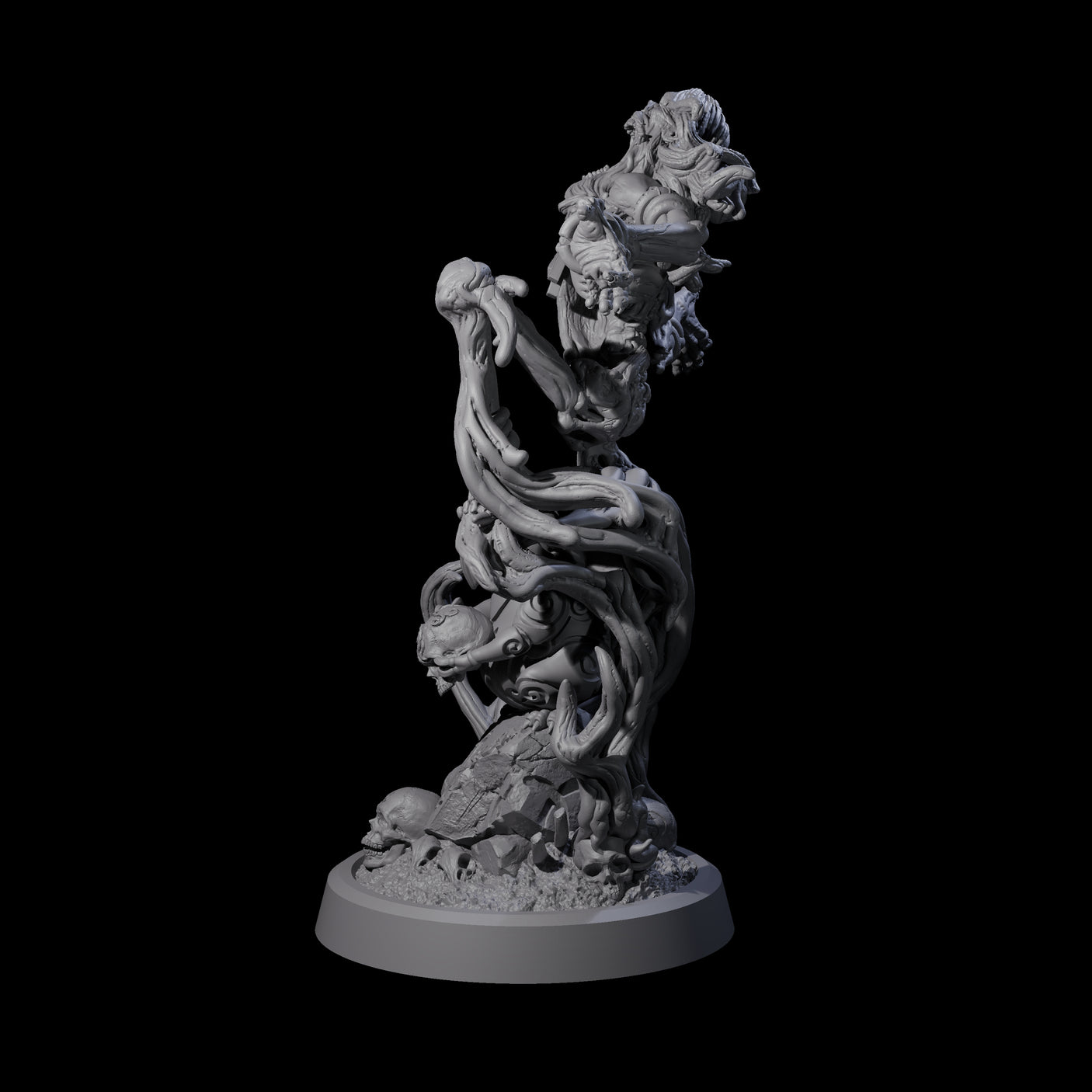 Small Owl-like Kenku Shaman A Miniature for Dungeons and Dragons, Pathfinder or other TTRPGs