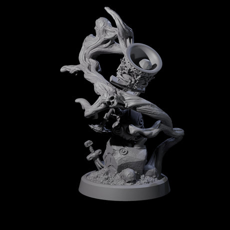 Small Owl-like Kenku Shaman B Miniature for Dungeons and Dragons, Pathfinder or other TTRPGs